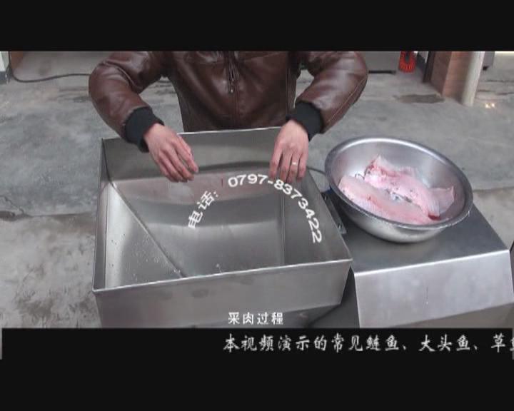 300型不銹鋼魚(yú)肉采肉機(jī)