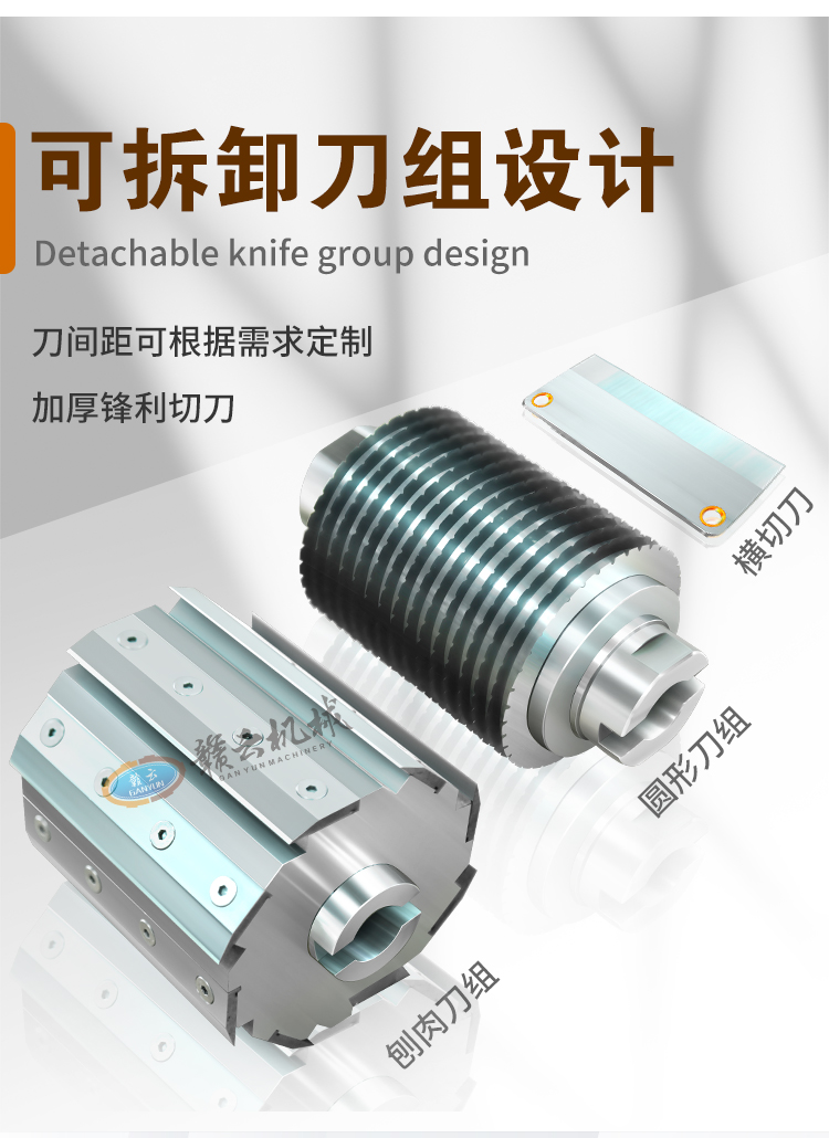 可拆卸刀組設(shè)計(jì)